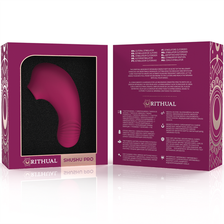 Rithual - Shushu Pro Pocket Klitoristimulator 2 Leistungsfhige Orchideenmotoren