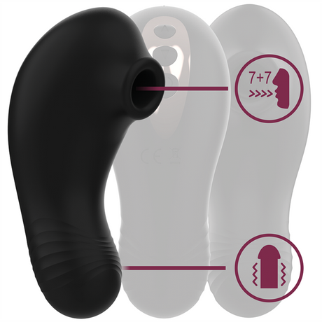 Rithual - Shushu Pro Pocket Klitoris-Stimulator 2 Leistungsstarke Jet-Motoren