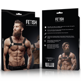 Fetish Submissive Attitude - Verstellbarer Neopren-Brust-Sport-Harness für Mnner