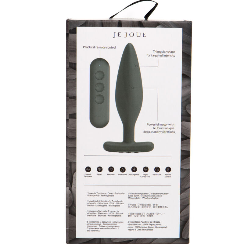 Je Joue - Egon Plug Anal Vibrator Schwarz