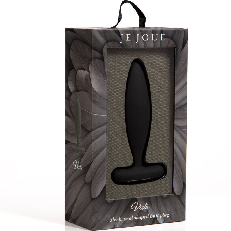 Je Joue - Vesta Anal Plug Vibrator Schwarz