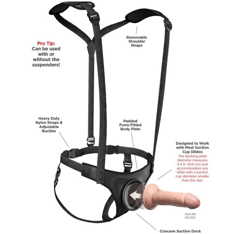 Pipedreams - Body Dock Strap-On-Hosenträger