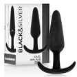 Black&Silver - Kael Silikon Analplug mit Mittlerem Griff