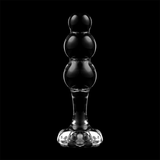 Nebula Series by Ibiza - Modell 1 Stecker Borosilikatglas Transparent 10.5 cm-x-3 cm
