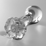 Nebula Series by Ibiza - Modell 2 Analplug Borosilikatglas Klar 11 cm-x-3.5 cm