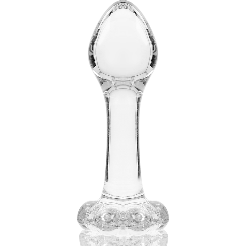 Nebula Series by Ibiza - Modell 2 Analplug Borosilikatglas Klar 11 cm-x-3.5 cm