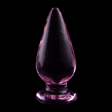 Nebula Series by Ibiza - Modell 4 Analplug Borosilikatglas Rosa 11 cm-x-5 cm