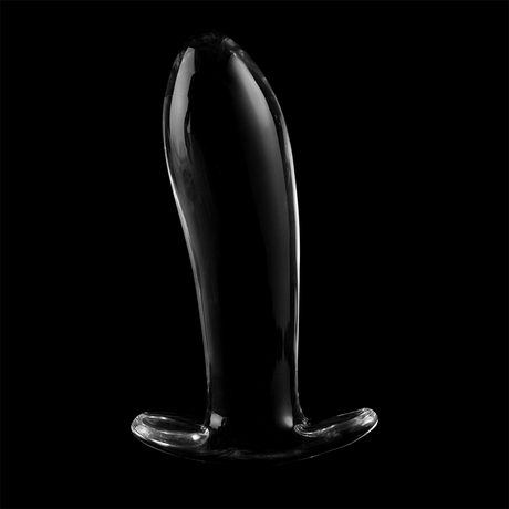 Nebula Series by Ibiza - Modell 5 Analplug Borosilikatglas Klar 12.5 cm-x-3.5 cm