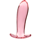 Nebula Series by Ibiza - Modell 5 Analplug Borosilikatglas Rosa 12.5 cm-x-3.5 cm