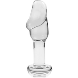 Nebula Series by Ibiza - Modell 6 Analplug Borosilikatglas Klar 12.5 cm-x-4 cm