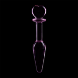 Nebula Series by Ibiza - Modell 7 Analplug Borosilikatglas Rosa 13.5 cm-x-3 cm