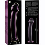 Nebula Series by Ibiza - Modell 11 Dildo Borosilikatglas Rosa 16 cm-x-3 cm