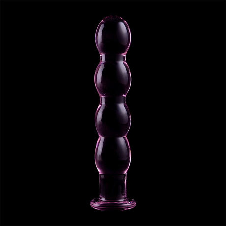 Nebula Series by Ibiza - Modell 10 Dildo Borosilikatglas Rosa 16.5 cm-x-3.5 cm