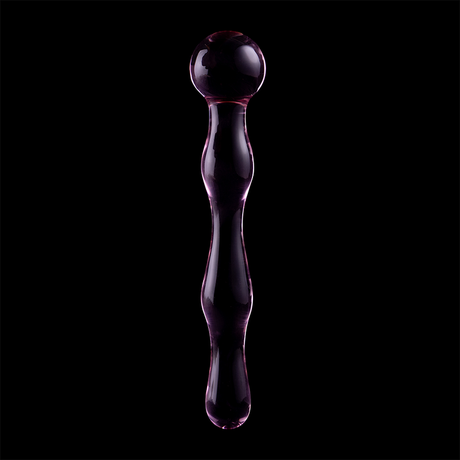 Nebula Series by Ibiza - Modell 13 Dildo Borosilikatglas Rosa 18 cm-x-3.5 cm