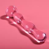 Nebula Series by Ibiza - Modell 13 Dildo Borosilikatglas Rosa 18 cm-x-3.5 cm