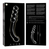 Nebula Series by Ibiza - Modell 14 Dildo Borosilikatglas Klar 18.5 cm-x-3 cm