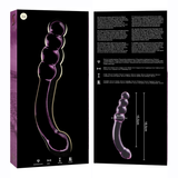 Nebula Series by Ibiza - Modell 14 Dildo Borosilikatglas Rosa 18.5 cm-x-3 cm