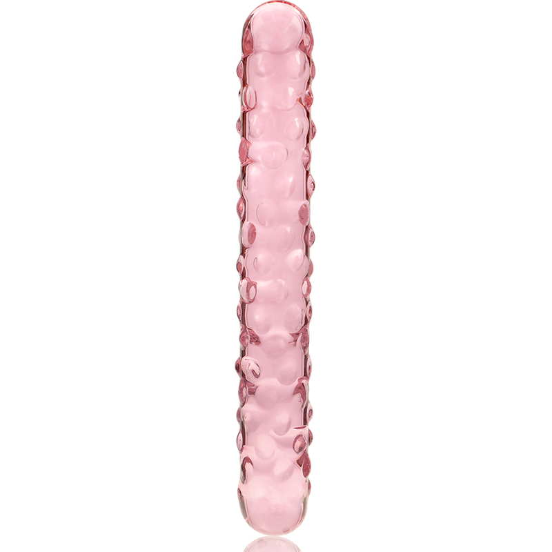 Nebula Series by Ibiza - Modell 15 Dildo Borosilikatglas Rosa 18.5 cm-x-3 cm