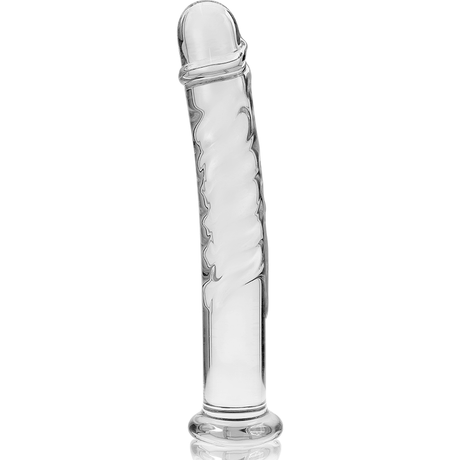 Nebula Series by Ibiza - Modell 16 Dildo Borosilikatglas Klar 18.5 cm-x-3 cm