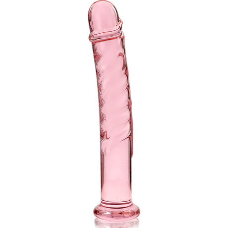Nebula Series by Ibiza - Modell 16 Dildo Borosilikatglas Rosa 18.5 cm-x-3 cm