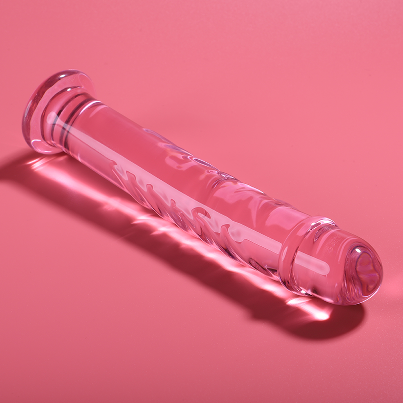 Nebula Series by Ibiza - Modell 16 Dildo Borosilikatglas Rosa 18.5 cm-x-3 cm