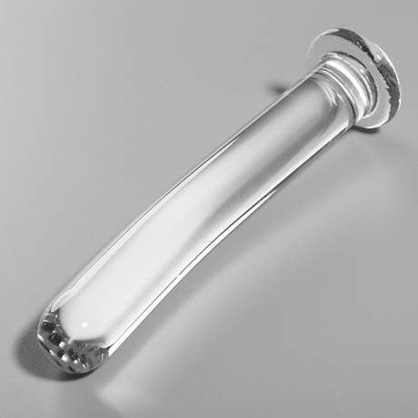 Nebula Series by Ibiza - Modell 17 Dildo Borosilikatglas Klar 18.5 cm-x-3 cm