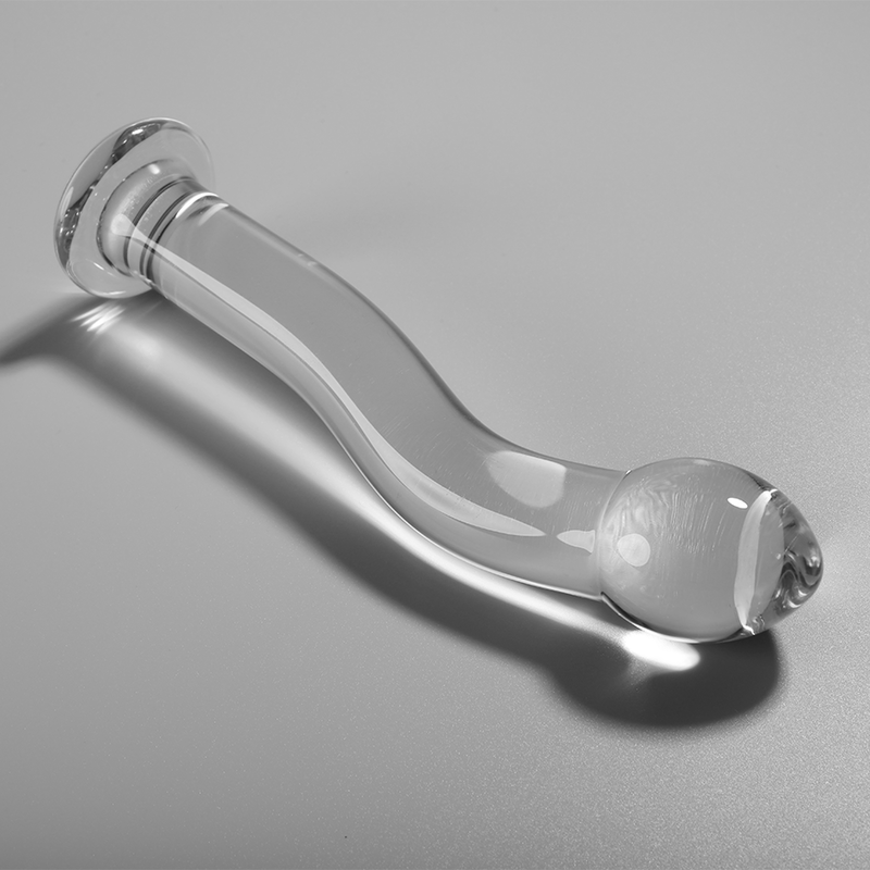 Nebula Series by Ibiza - Modell 18 Dildo Borosilikatglas Klar 18.5 cm-x-3.5 cm