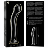 Nebula Series by Ibiza - Modell 18 Dildo Borosilikatglas Klar 18.5 cm-x-3.5 cm