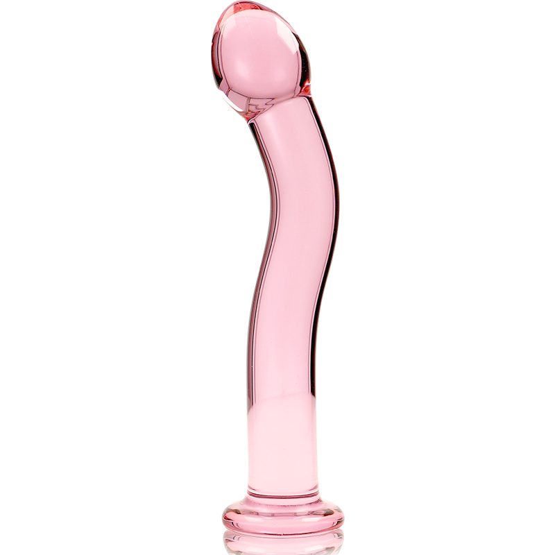 Nebula Series by Ibiza - Modell 18 Dildo Borosilikatglas Rosa 18.5 cm-x-3.5 cm