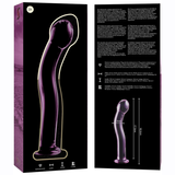Nebula Series by Ibiza - Modell 18 Dildo Borosilikatglas Rosa 18.5 cm-x-3.5 cm