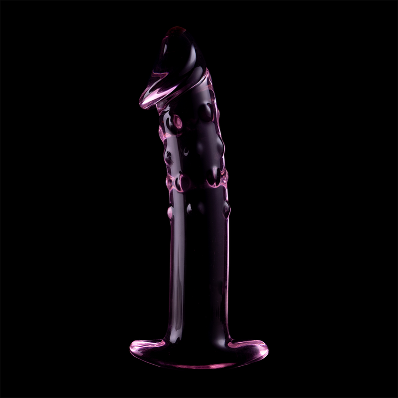 Nebula Series by Ibiza - Modell 19 Dildo Borosilikatglas Rosa 18.5 cm-x-4 cm