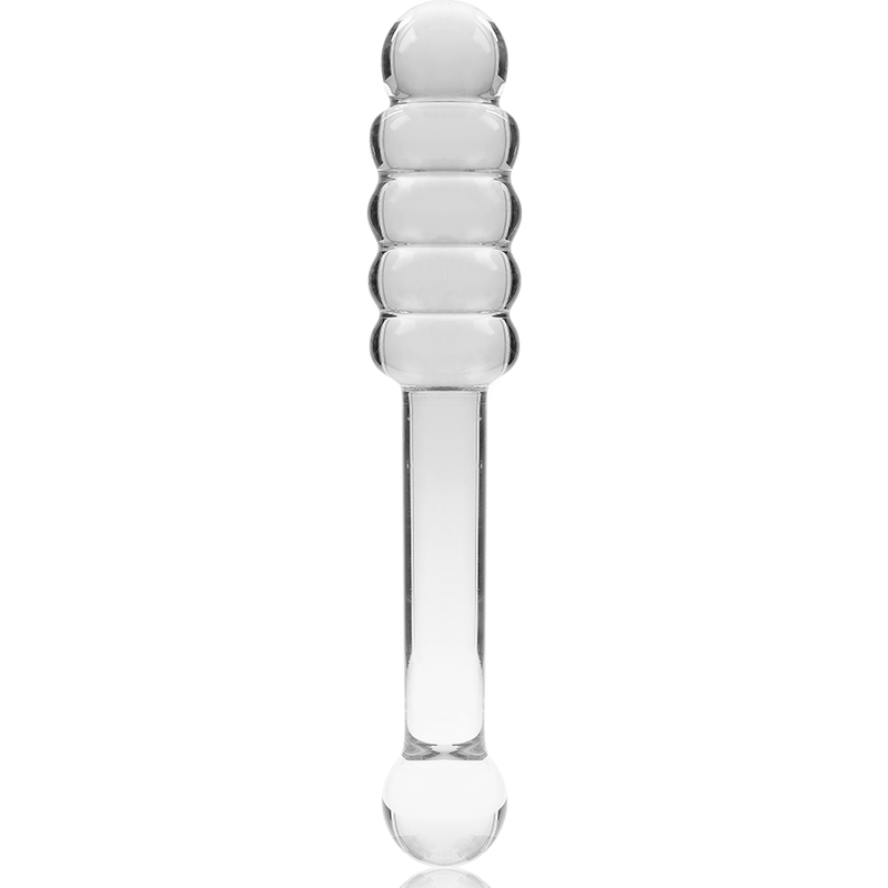 Nebula Series by Ibiza - Modell 20 Dildo Borosilikatglas Klar 20.5 cm-x-3 cm