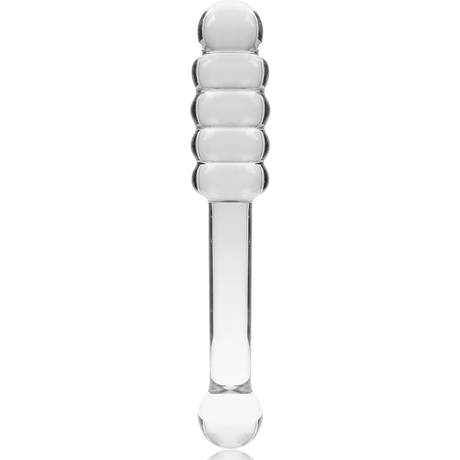 Nebula Series by Ibiza - Modell 20 Dildo Borosilikatglas Klar 20.5 cm-x-3 cm