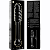 Nebula Series by Ibiza - Modell 20 Dildo Borosilikatglas Klar 20.5 cm-x-3 cm