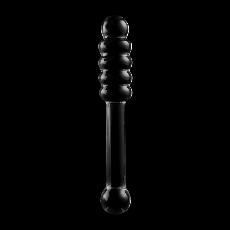 Nebula Series by Ibiza - Modell 20 Dildo Borosilikatglas Klar 20.5 cm-x-3 cm