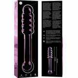Nebula Series by Ibiza - Modell 20 Dildo Borosilikatglas Rosa 20.5 cm-x-3 cm