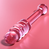 Nebula Series by Ibiza - Modell 20 Dildo Borosilikatglas Rosa 20.5 cm-x-3 cm