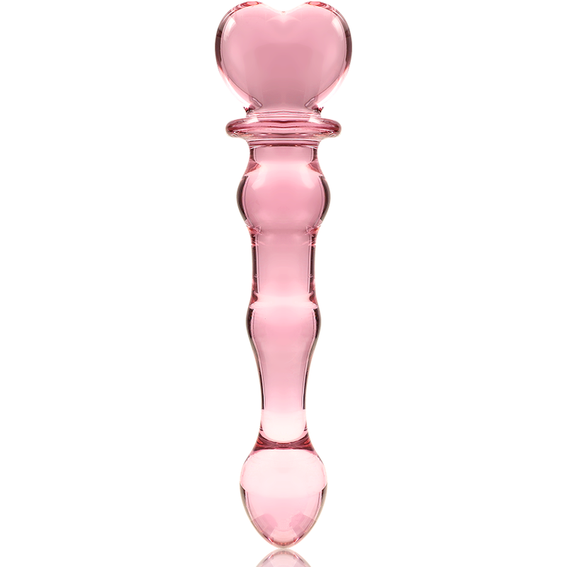 Nebula Series by Ibiza - Modell 21 Dildo Borosilikatglas Rosa 20.5 cm-x-3.5 cm