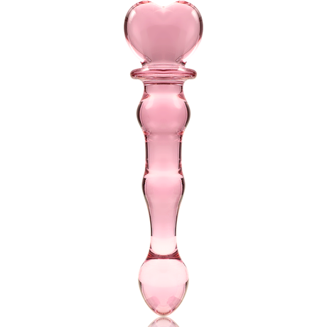 Nebula Series by Ibiza - Modell 21 Dildo Borosilikatglas Rosa 20.5 cm-x-3.5 cm