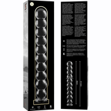 Nebula Series by Ibiza - Modell 22 Dildo Borosilikatglas Klar 21.5 cm-x-2.5 cm