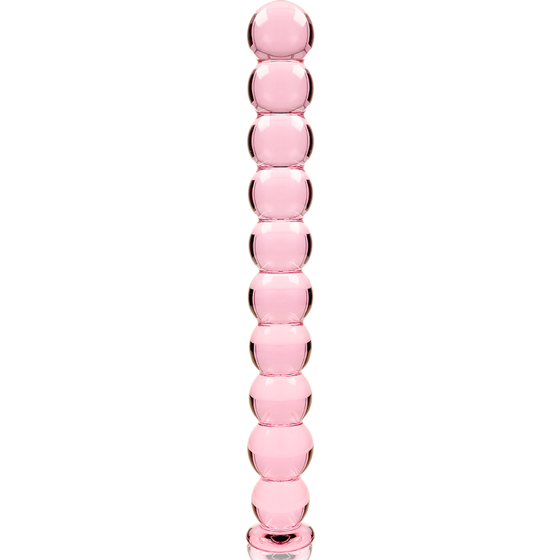 Nebula Series by Ibiza - Modell 22 Dildo Borosilikatglas Rosa 21.5 cm-x-2.5 cm