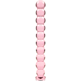 Nebula Series by Ibiza - Modell 22 Dildo Borosilikatglas Rosa 21.5 cm-x-2.5 cm
