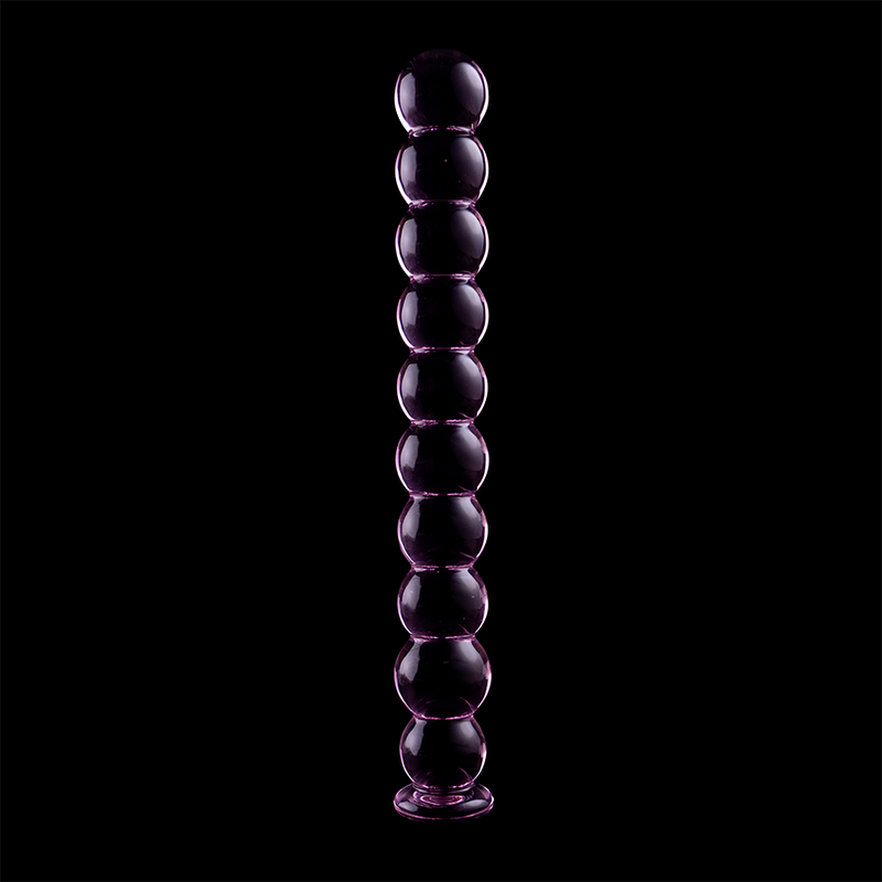 Nebula Series by Ibiza - Modell 22 Dildo Borosilikatglas Rosa 21.5 cm-x-2.5 cm