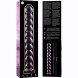 Nebula Series by Ibiza - Modell 22 Dildo Borosilikatglas Rosa 21.5 cm-x-2.5 cm