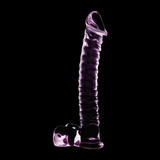 Nebula Series by Ibiza - Modell 23 Dildo Borosilikatglas Rosa 21.5 cm-x-4 cm
