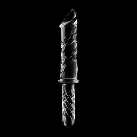 Nebula Series by Ibiza - Modell 24 Dildo Borosilikatglas Klar 28.5 cm-x-5 cm