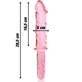 Nebula Series by Ibiza - Modell 24 Dildo Borosilikatglas Rosa 28.5 cm-x-5 cm