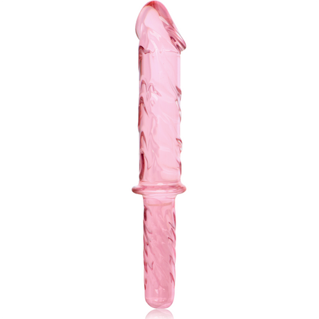 Nebula Series by Ibiza - Modell 24 Dildo Borosilikatglas Rosa 28.5 cm-x-5 cm