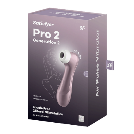 Vibrator Pro 2 Luftpulsstimulator Violett.3