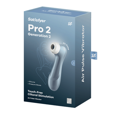 Vibrator Pro 2 Luftpulsstimulator Blau.3